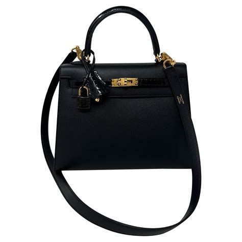 borsa hermes pelle coccodrillo|Borse Hermès in Coccodrillo Nero .